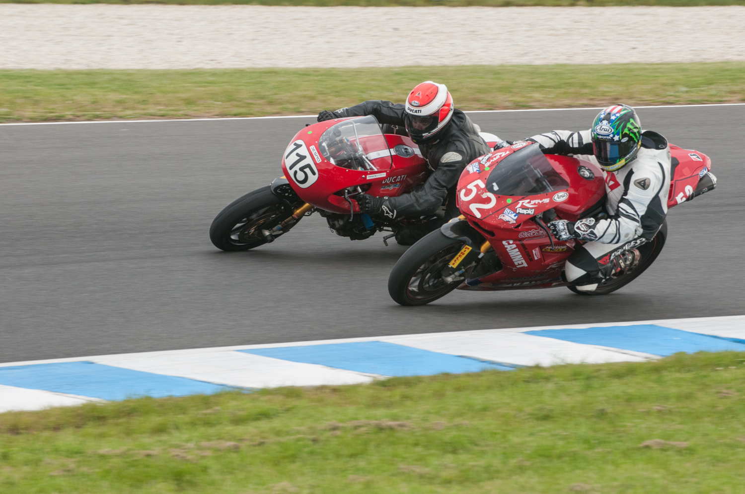 Ducati Owners Club of Victoria celebrate their 40th anniversary motorcycles Phillip Island track day