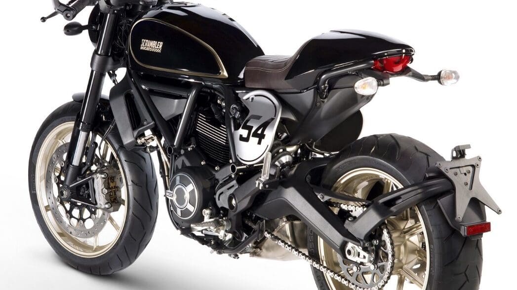 Ducati Scrambler Cafe Racer - neo BRembo recall tail