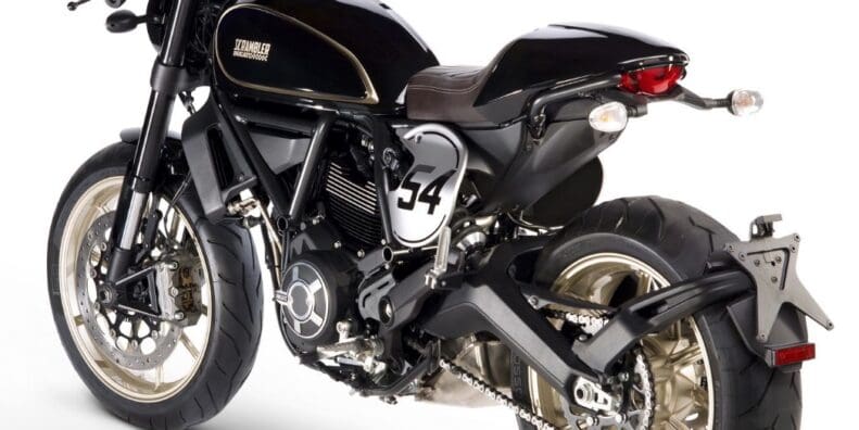 Ducati Scrambler Cafe Racer - neo BRembo recall tail