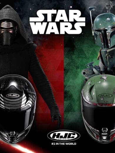 HJC releases Star Wars and Marvel helmets Spider and Veno