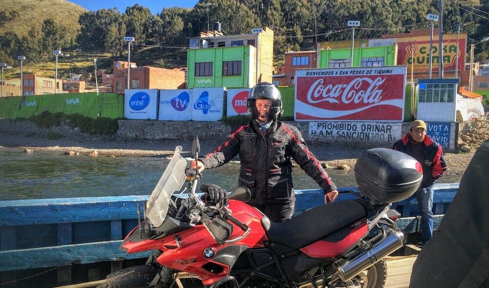 Yvonne Everett Road of Death dirt bike learning