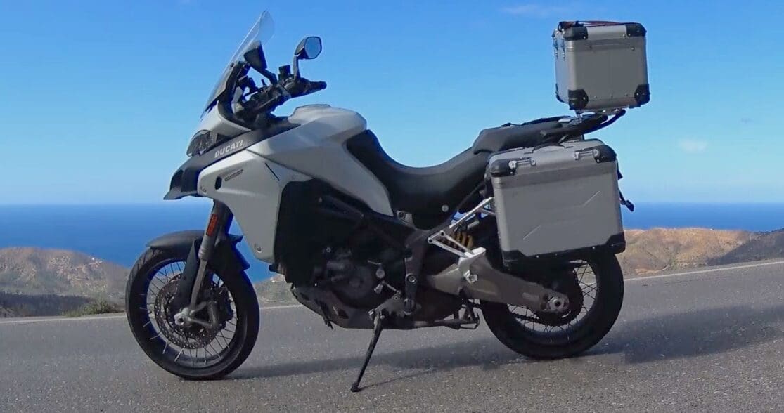 Broken Multistrada side stands sidestand