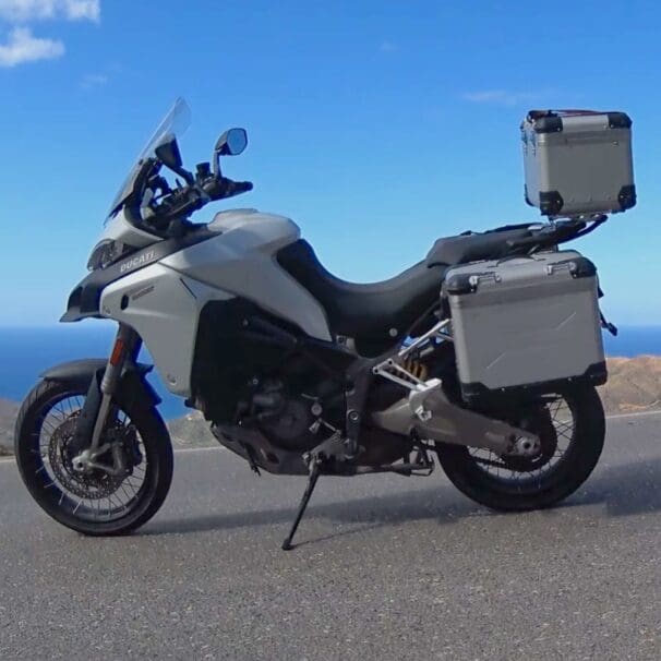 Broken Multistrada side stands sidestand