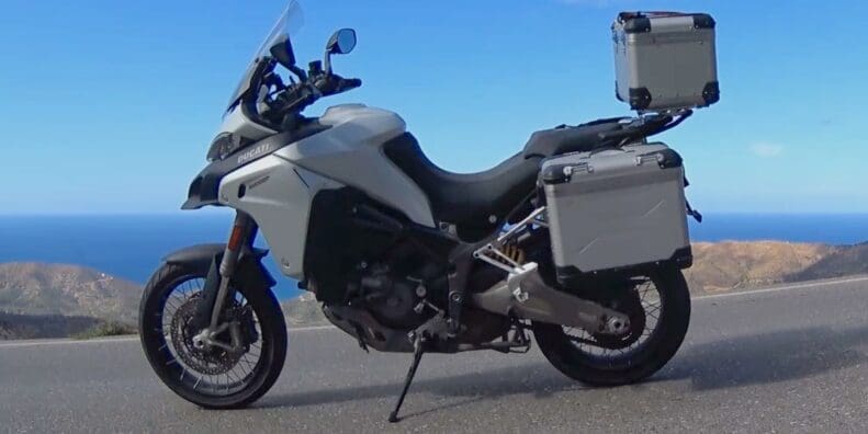 Broken Multistrada side stands sidestand