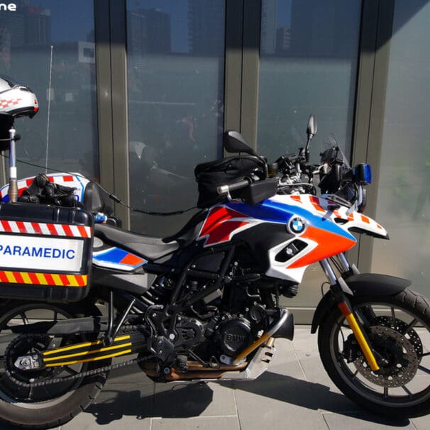 Motorcycle paramedics