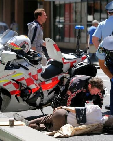 Motorcycle paramedics