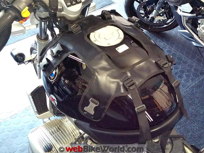 Touratech Moto Tank Bag Harness on BMW R1200R