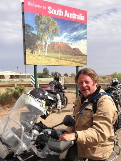 Charley Boorman South Australia road rules change