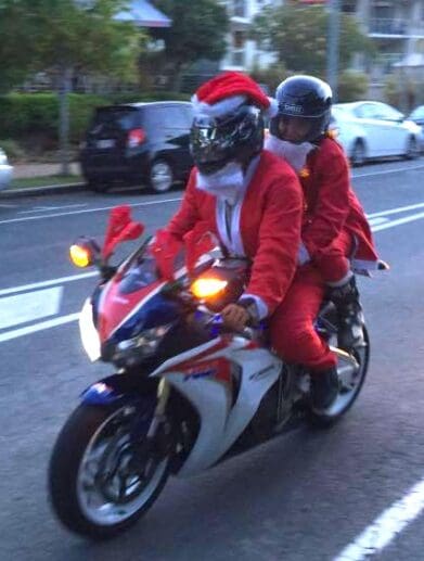 Safe and Merry Christmas from Motorbike Writer