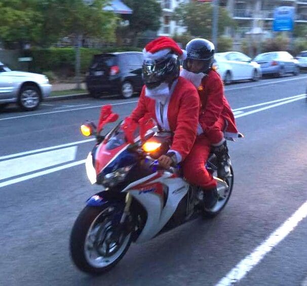 Safe and Merry Christmas from Motorbike Writer