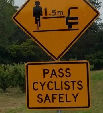 Maritha Keyser Cyclist rule endangers motorcyclists