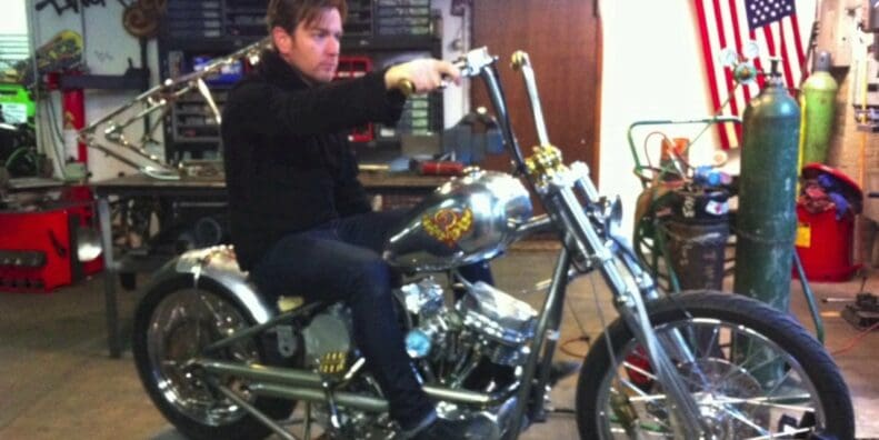 Ewan McGregor selling Panhead at auction