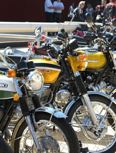 Vintage Japanese motorcycles head to Tamworth