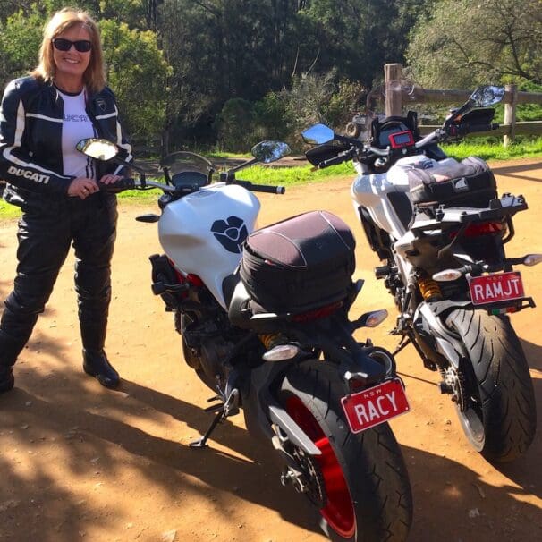 Tracy Hughes women make motorcycling safer