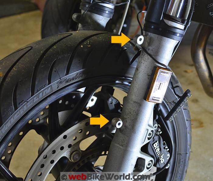 BMW Front Fender Bolt Location