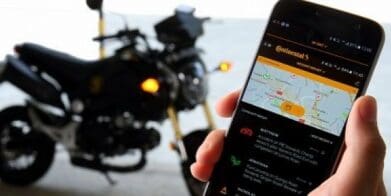 Continental ehorizon information system on motorcycles