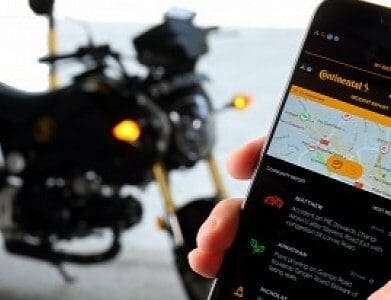 Continental ehorizon information system on motorcycles