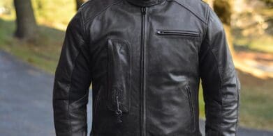 Helite Leather Airbag Jacket