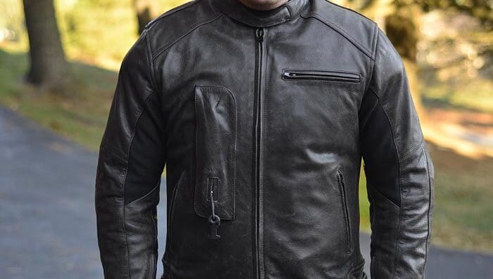 Helite Leather Airbag Jacket