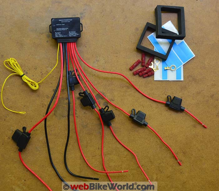 INNOVV Power Hub1 Kit Contents