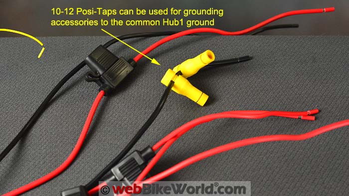 Using Posi-Taps for Common Ground