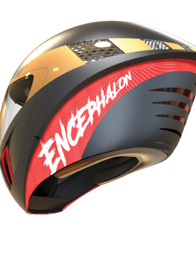 Encephalon hi-tech motorcycle helmet events fan