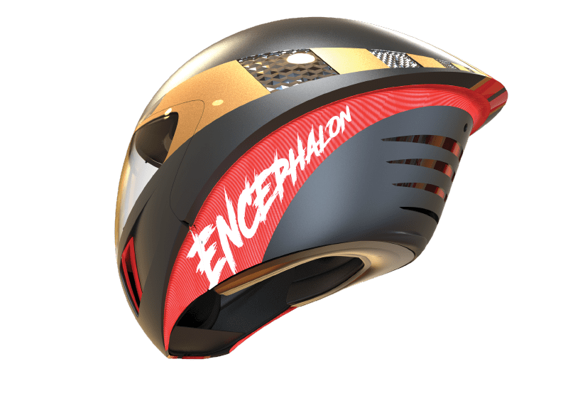 Encephalon hi-tech motorcycle helmet events fan