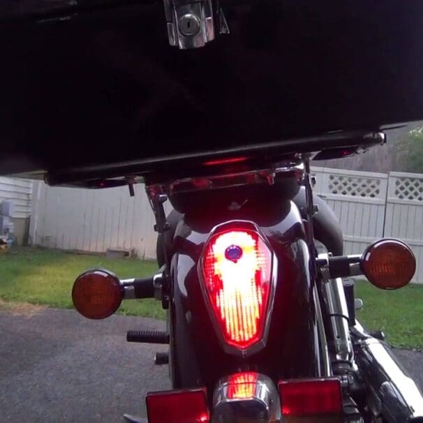 Blue lights make motorcyclists ‘safer’