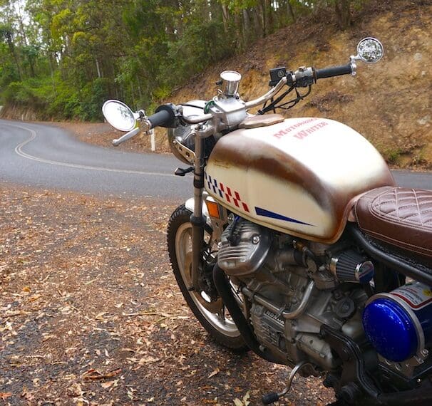 Honda CX500 historic motorcycle Mt Glorious