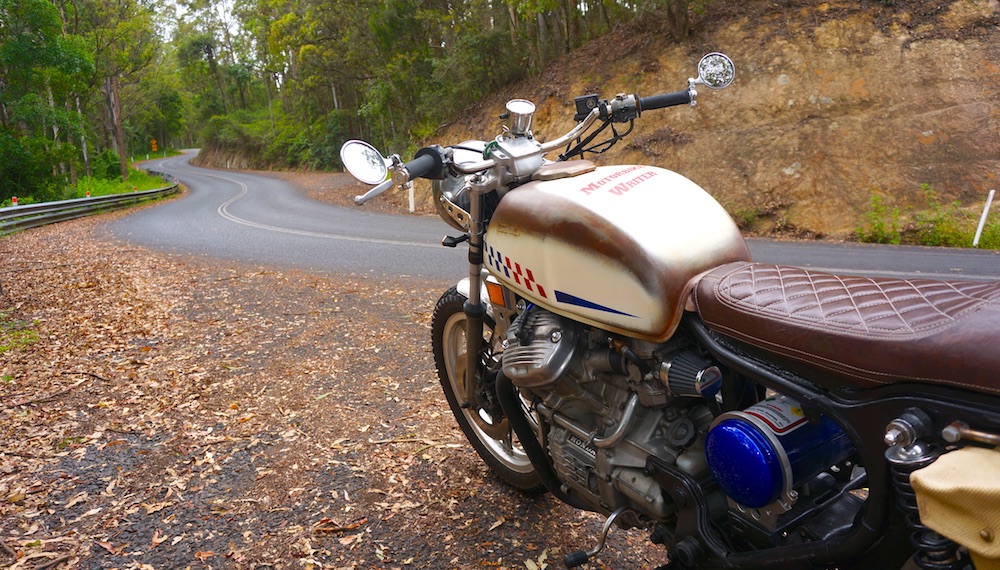 Honda CX500 historic motorcycle Mt Glorious