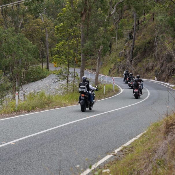 Motorcycles Gold Coast Canungra learners training road craft