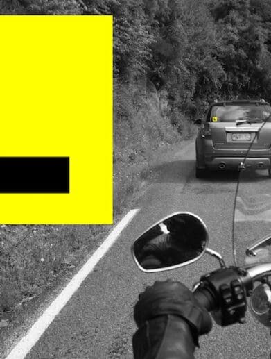 Ban learner drivers from bike roads?