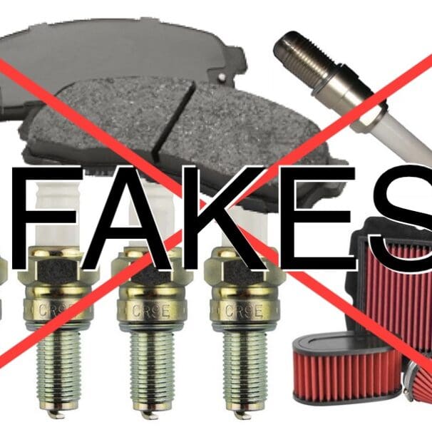 Riders warned after fake parts haul