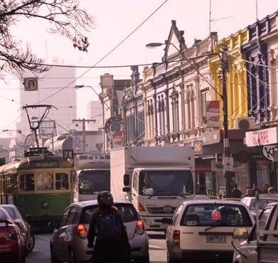 Lane filtering heatwave