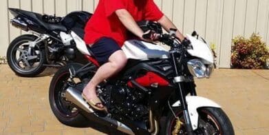David Black wants a pillion ride