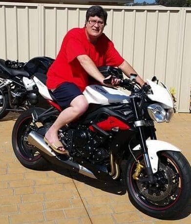 David Black wants a pillion ride