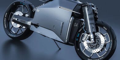 Great Japan carbon fiber concept samurai motorcycle