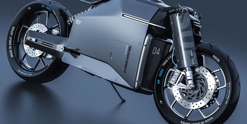 Great Japan carbon fiber concept samurai motorcycle