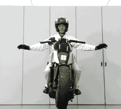 Honda's self-balancing motorcycle - short season damon last