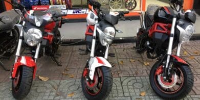 Vietnamese Ducati Monster copycat ripoffs