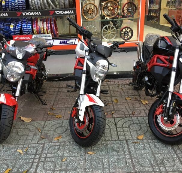 Vietnamese Ducati Monster copycat ripoffs