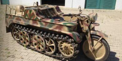 Ariels sold for German World War II Kettenkrad bike