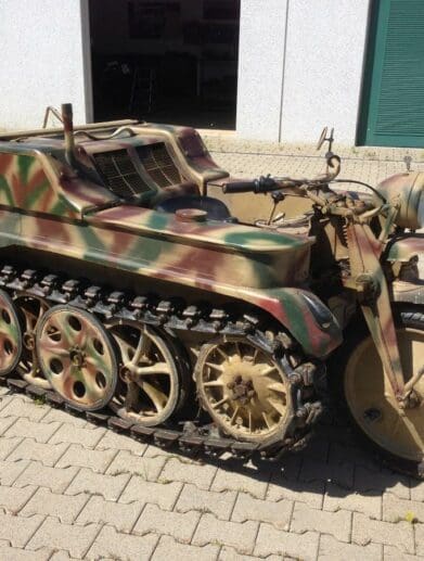 Ariels sold for German World War II Kettenkrad bike