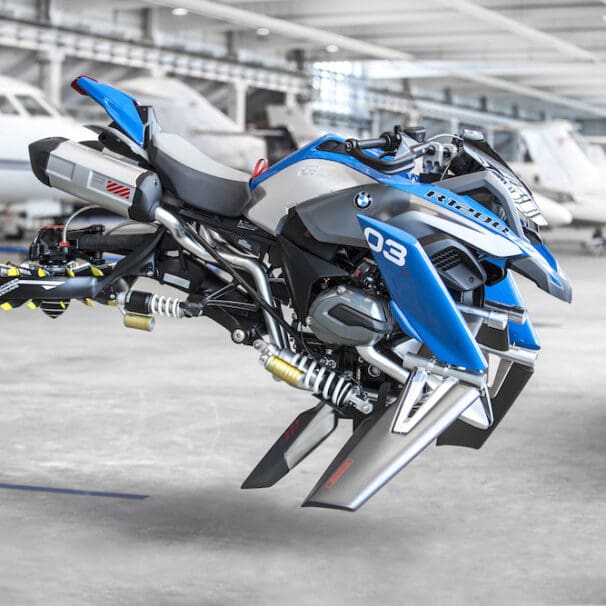 BMW Lego hover ride hoverbikes