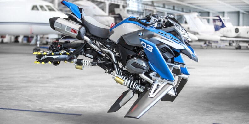 BMW Lego hover ride hoverbikes
