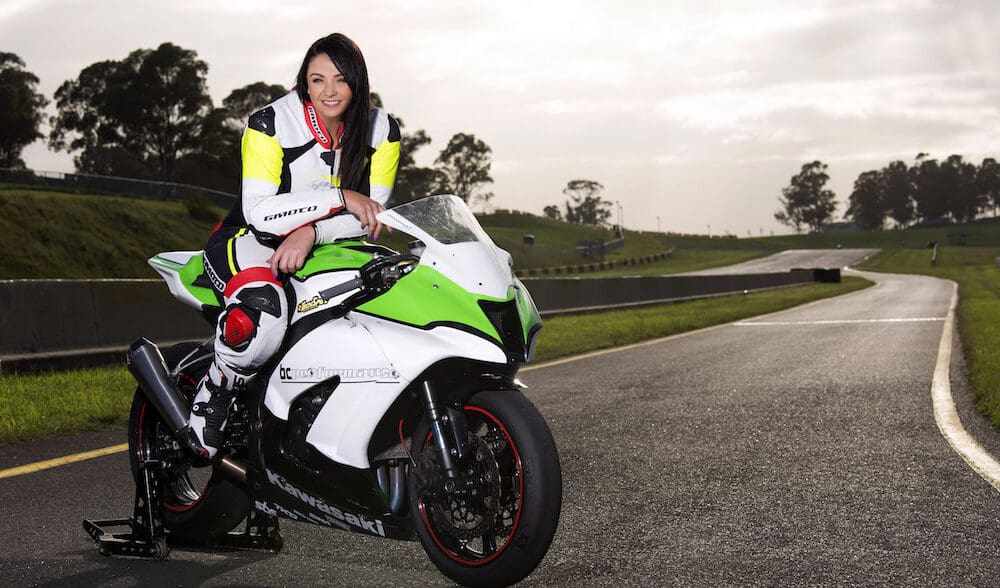 Ashlee De Bakker Female cop bike racer pushes training championships