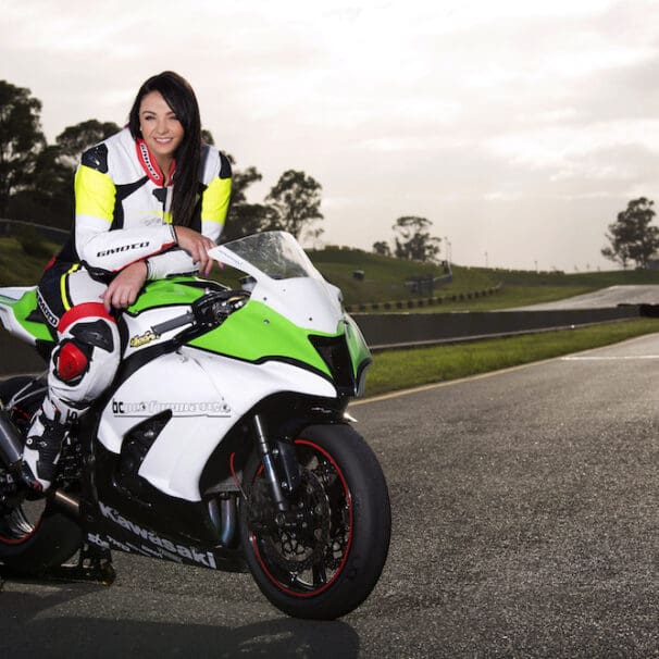 Ashlee De Bakker Female cop bike racer pushes training championships