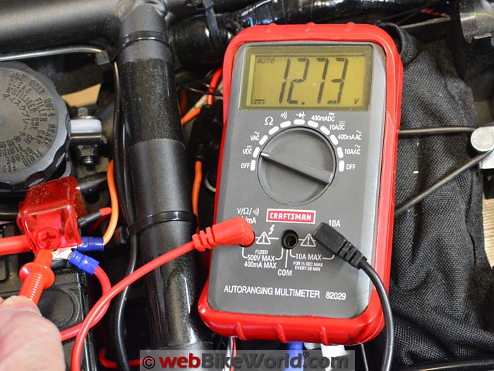 Multi Meter Battery Tester