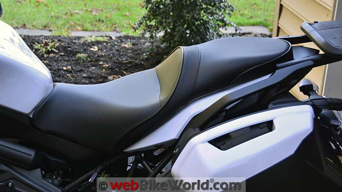 Sargent Seat on Versys