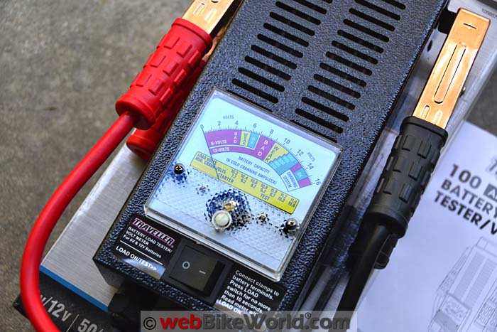 Traveller Motorcycle Battery Tester